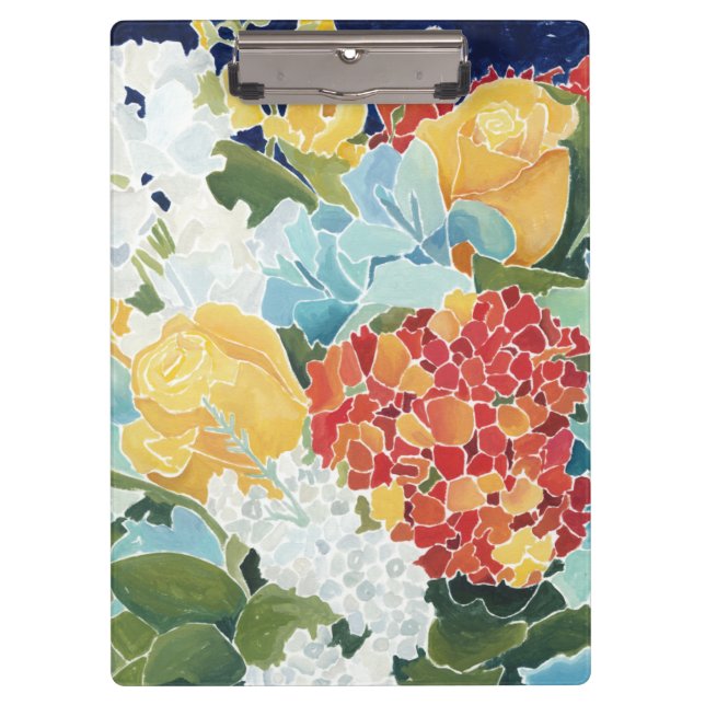 Midnight Florals II Clipboard (Front)