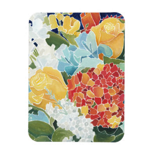 Midnight Florals II Magnet
