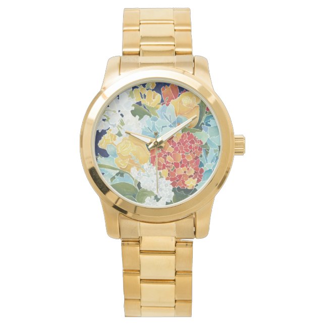 Midnight Florals II Watch (Front)