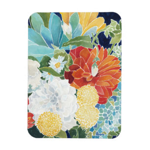 Midnight Florals III Magnet