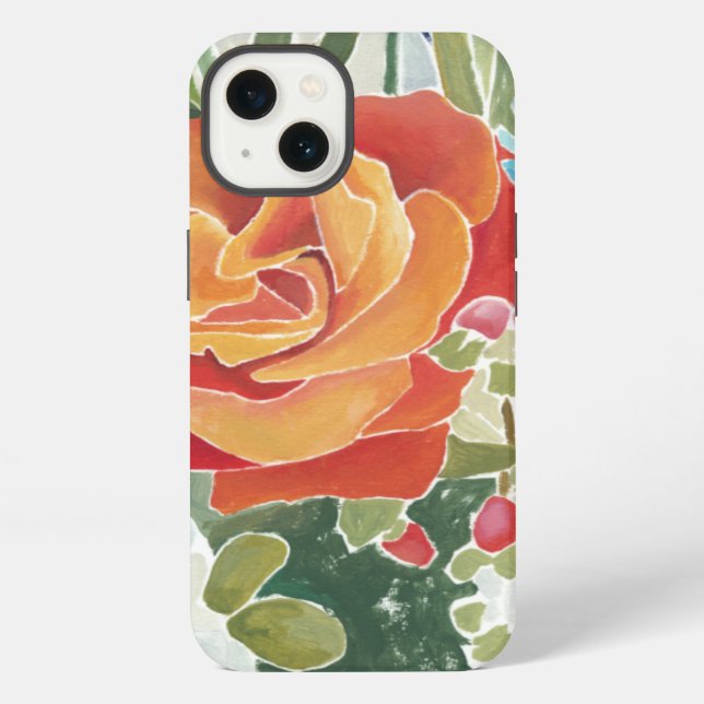 Midnight Florals IV iPhone Case (Back)