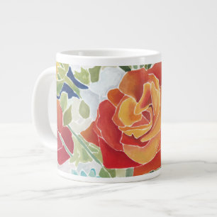 Midnight Florals IV Large Coffee Mug