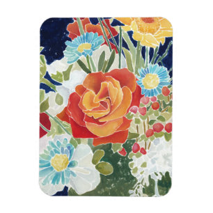 Midnight Florals IV Magnet