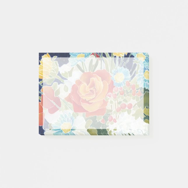 Midnight Florals IV Post-it Notes (Front)