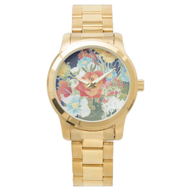Midnight Florals IV Watch (Front)