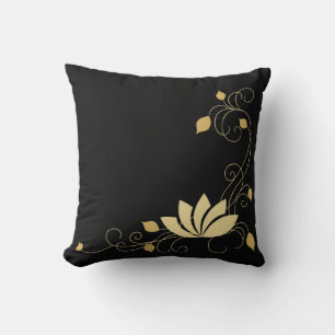 Midnight Flower Cushion