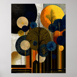 Midnight Forest #1 - Digital Download Poster