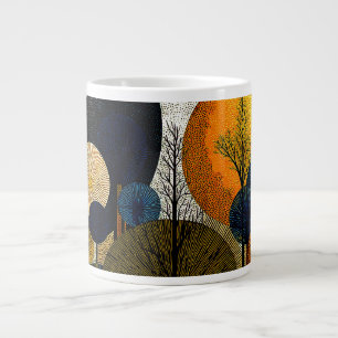 Midnight Forest on the Planet Mercury #1      Large Coffee Mug