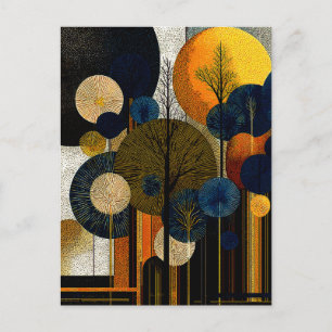 Midnight Forest on the Planet Mercury #1 Postcard