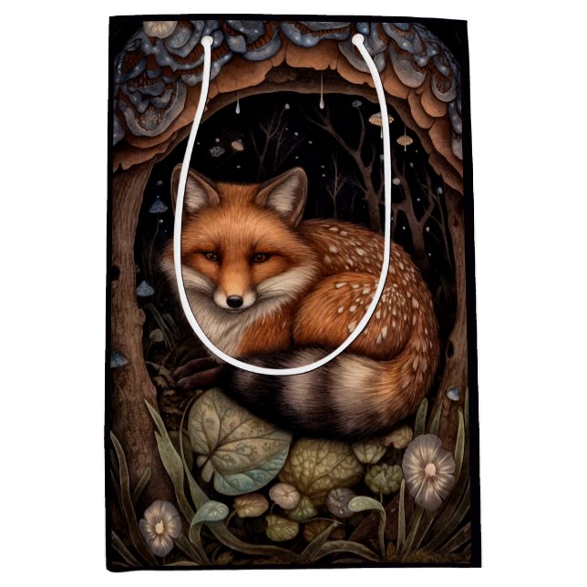 Midnight Fox Gift Bag (Front)