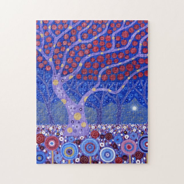 Midnight Garden 2010 Jigsaw Puzzle (Vertical)