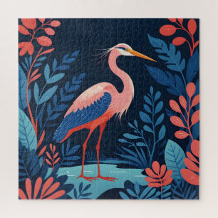 midnight garden heron puzzle