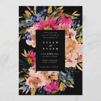 Midnight Garden Invitation