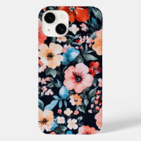 Midnight Garden Symphony Print | Bold Floral Art