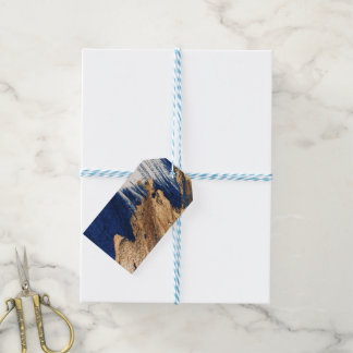 Midnight Gold: Abstract Elegance Gift Tags
