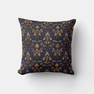 Midnight Gold Baroque Princesscore Cushion