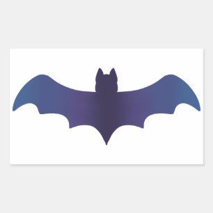 Midnight Gradient Bat Sticker