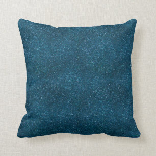 Midnight Green Glitter Cushion
