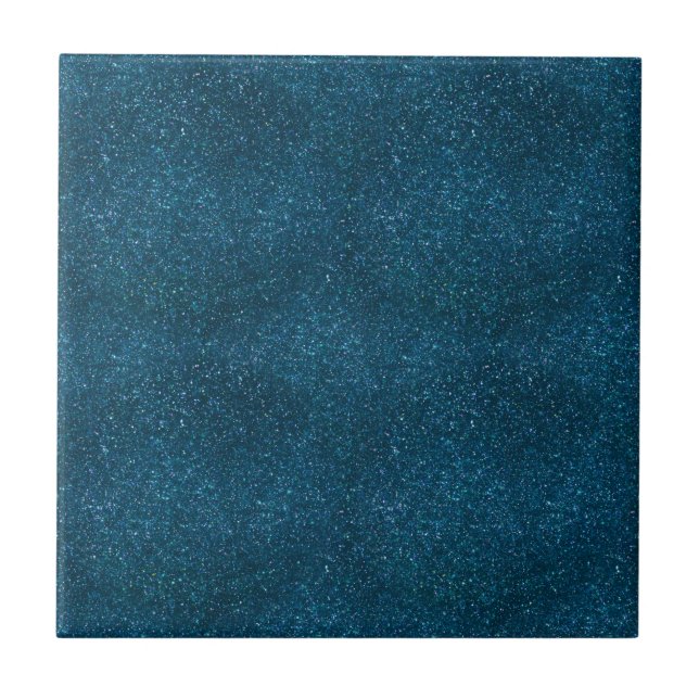 Midnight Green Glitter Tile (Front)