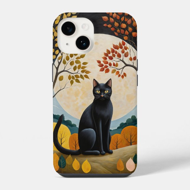 Midnight Guardian iPhone Case (Back)