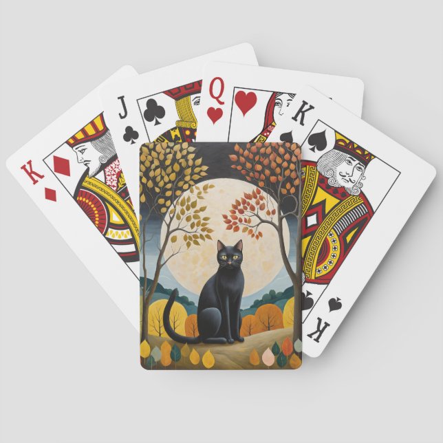 Midnight Guardian Playing Cards (Back)