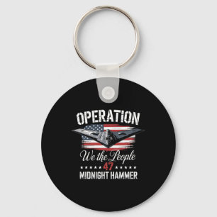 Midnight Hammer B-2 Stealth Jet Operation Midnight Key Ring