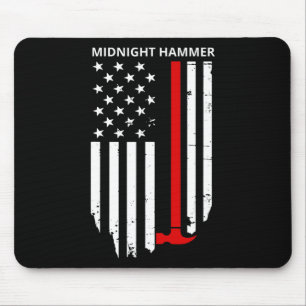Midnight Hammer B-2 Stealth Jet Operation Usa Flag Mouse Mat