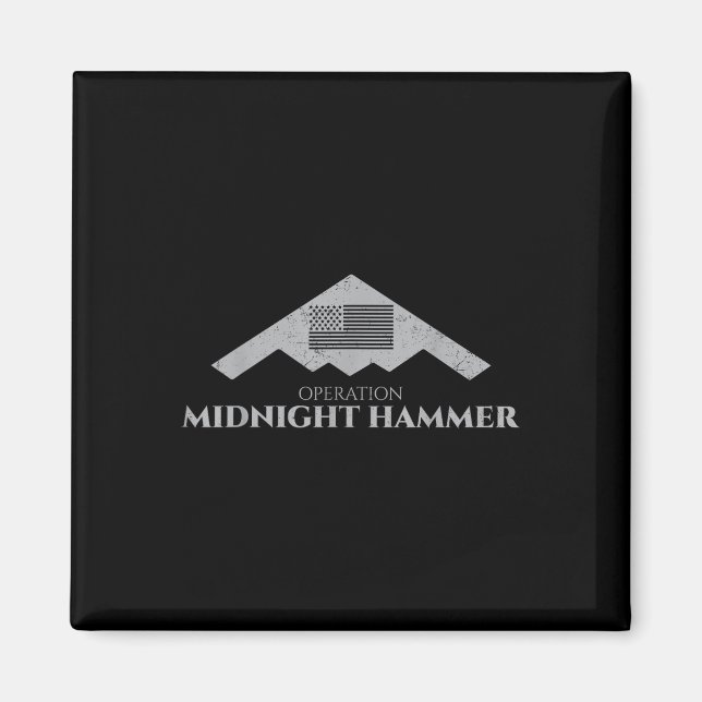 Midnight Hammer  Magnet (Front)