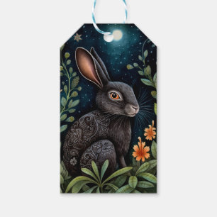 Midnight Hare  Gift Tags