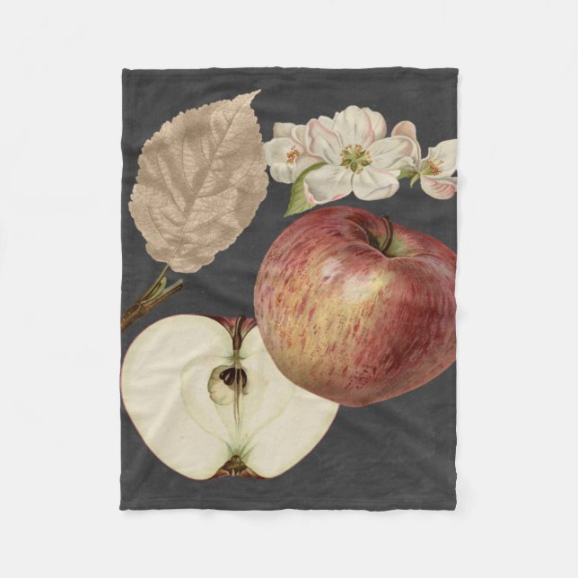 Midnight Harvest II Fleece Blanket (Front)