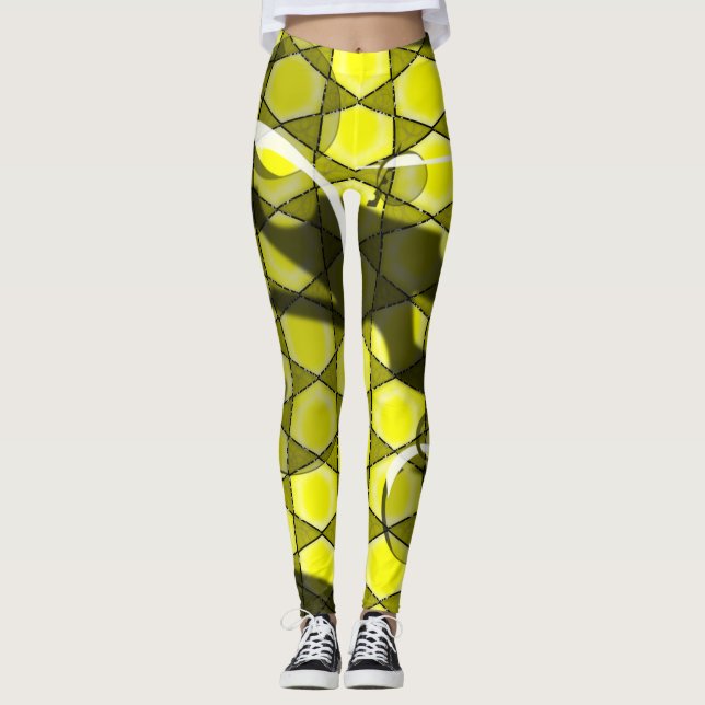 Midnight Honeybee 2.0 Leggings (Front)