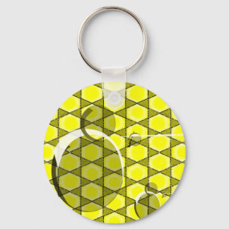 Midnight Honeybee Key Ring