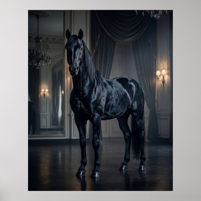 Midnight Horse Ballroom Poster (Front)