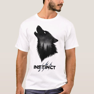 Midnight Howl , alpha wolf Graphic Tee