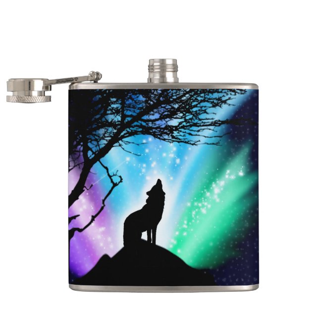 Midnight Howl Hip Flask (Opened)