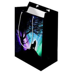 Midnight Howl Medium Gift Bag