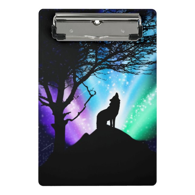 Midnight Howl Mini Clipboard (Front)