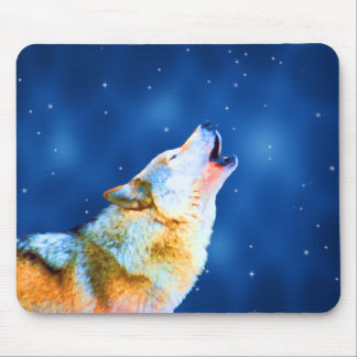 Midnight Howl Mousepad