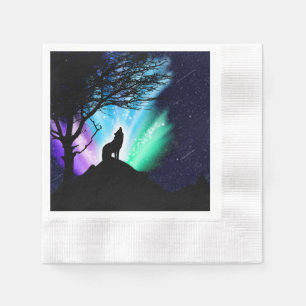 Midnight Howl Napkin