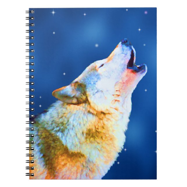 Midnight Howl Notebook (Front)