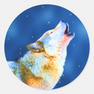 Midnight Howl Stickers