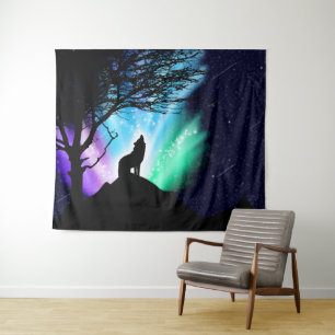 Midnight Howl Tapestry