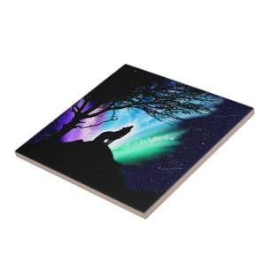 Midnight Howl Tile