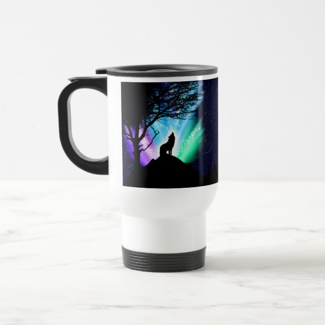 Midnight Howl Travel Mug (Left)