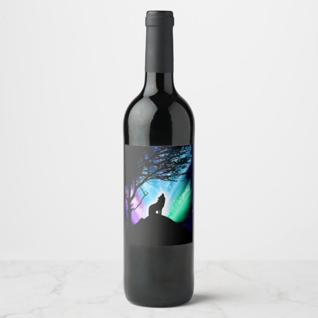 Midnight Howl Wine Label (Front)