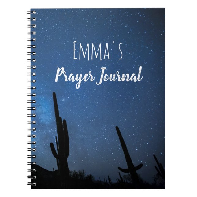 Midnight in the Desert Prayer Journal (Front)