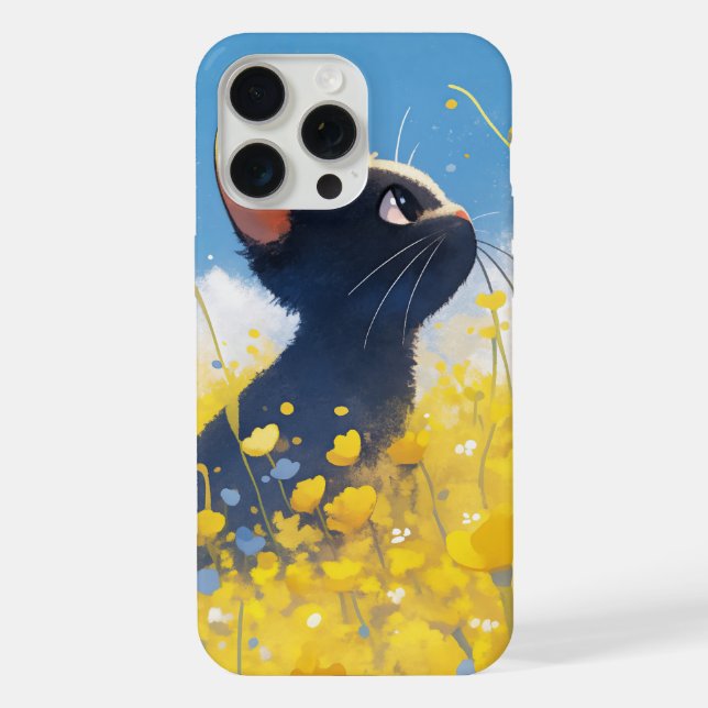 Midnight in the Meadow iPhone Case (Back)