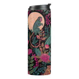 Midnight Jungle Moon Tumbler