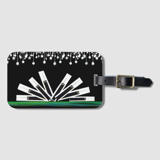 MIDNIGHT KEYS  LUGGAGE TAG (Front Horizontal)