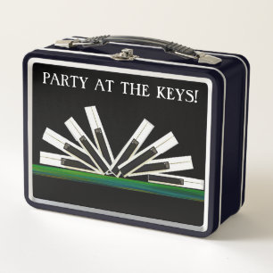 MIDNIGHT KEYS METAL LUNCH BOX